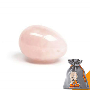 Oeuf de Yoni en Quartz Rose