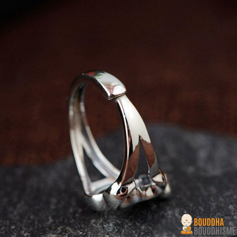 Bague "Son de l'Univers" en Argent 925