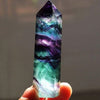 Baguette en Fluorite Arc-en-Ciel