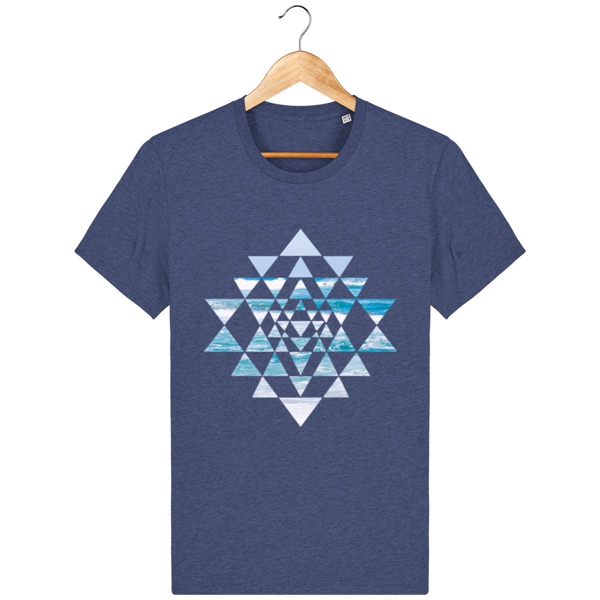 T-Shirt Unisexe "Sri Yantra Océan"