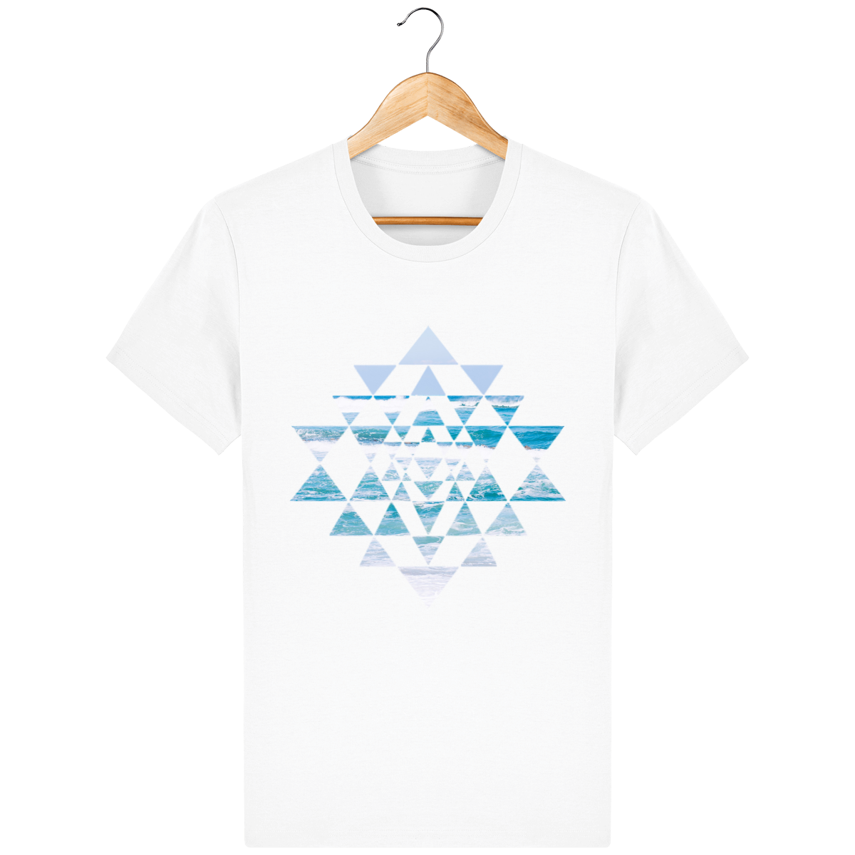 T-Shirt Unisexe "Sri Yantra Océan"