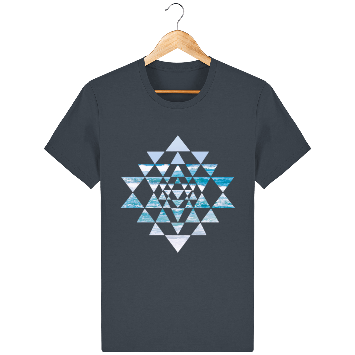 T-Shirt Unisexe "Sri Yantra Océan"