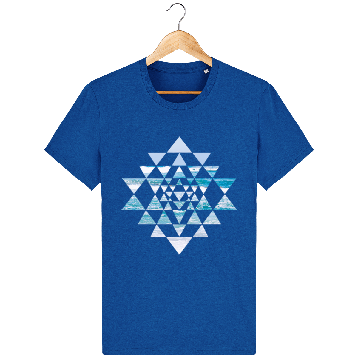 T-Shirt Unisexe "Sri Yantra Océan"