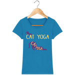 T-shirt Femme "Cat Yoga"