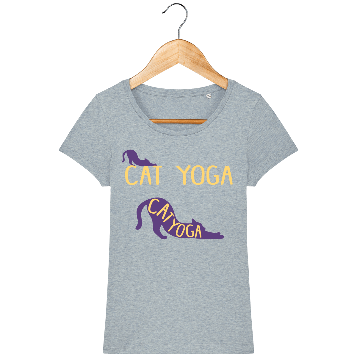 T-shirt Femme "Cat Yoga"