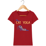 T-shirt Femme "Cat Yoga"