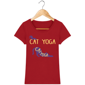 T-shirt Femme "Cat Yoga"