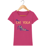 T-shirt Femme "Cat Yoga"