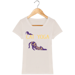 T-shirt Femme "Cat Yoga"