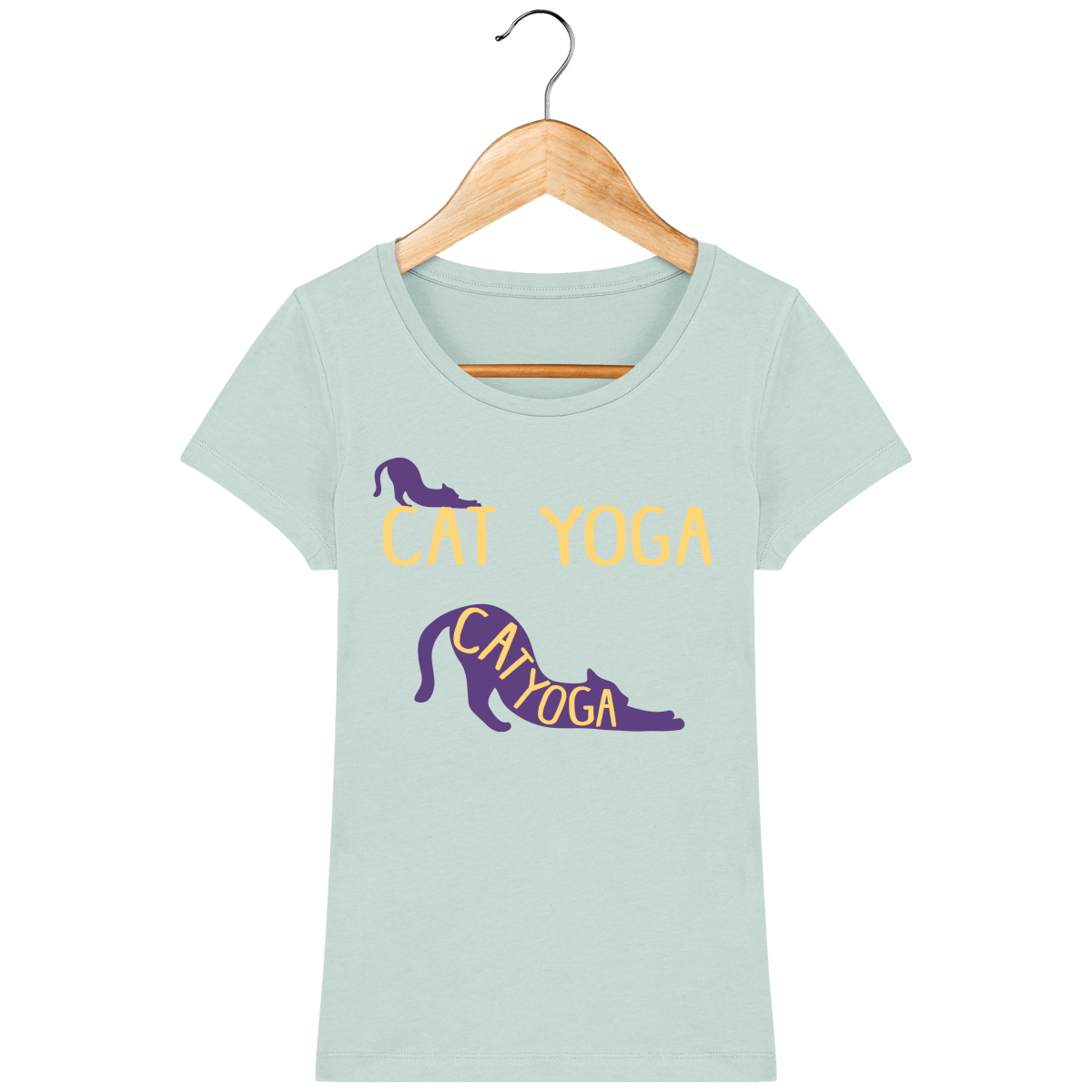 T-shirt Femme "Cat Yoga"