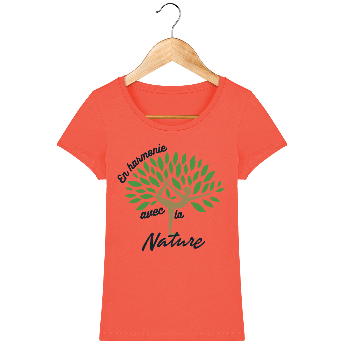 T-shirt Femme "En Harmonie avec la Nature"