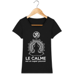 T-shirt Femme "Le Calme est un Super Pouvoir" - 6 couleurs disponibles