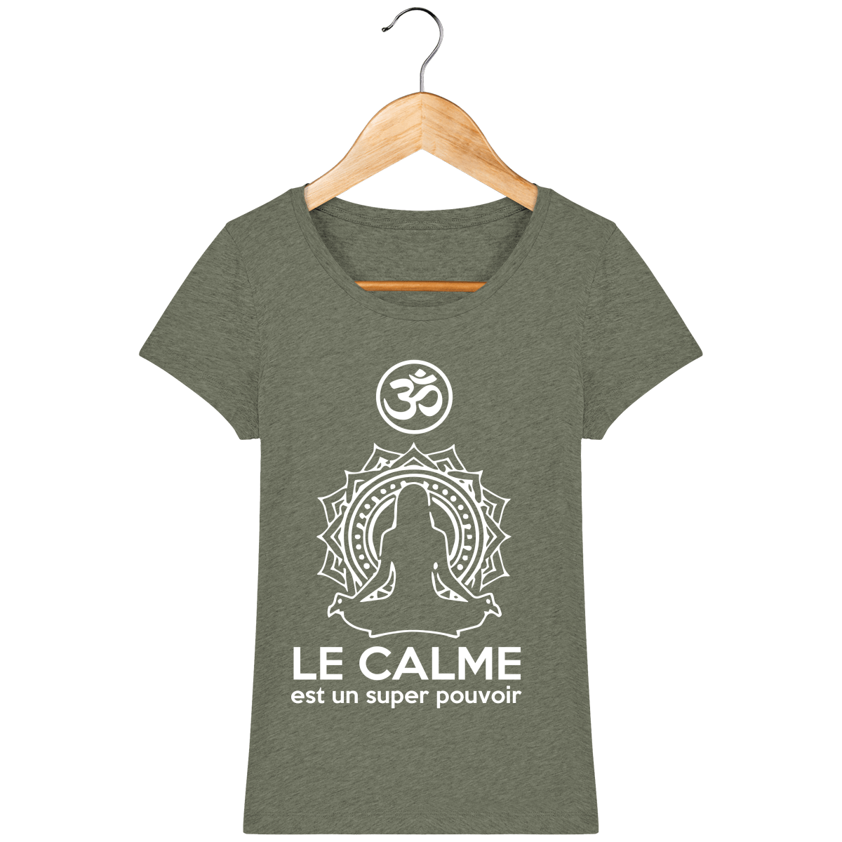 T-shirt Femme "Le Calme est un Super Pouvoir" - 6 couleurs disponibles