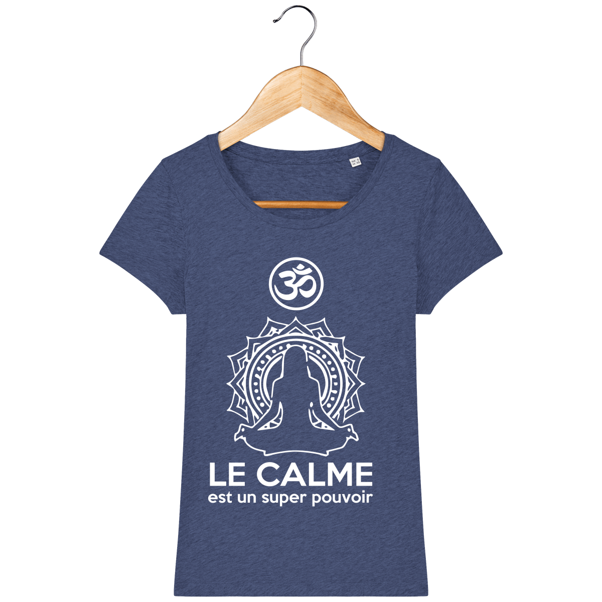 T-shirt Femme "Le Calme est un Super Pouvoir" - 6 couleurs disponibles