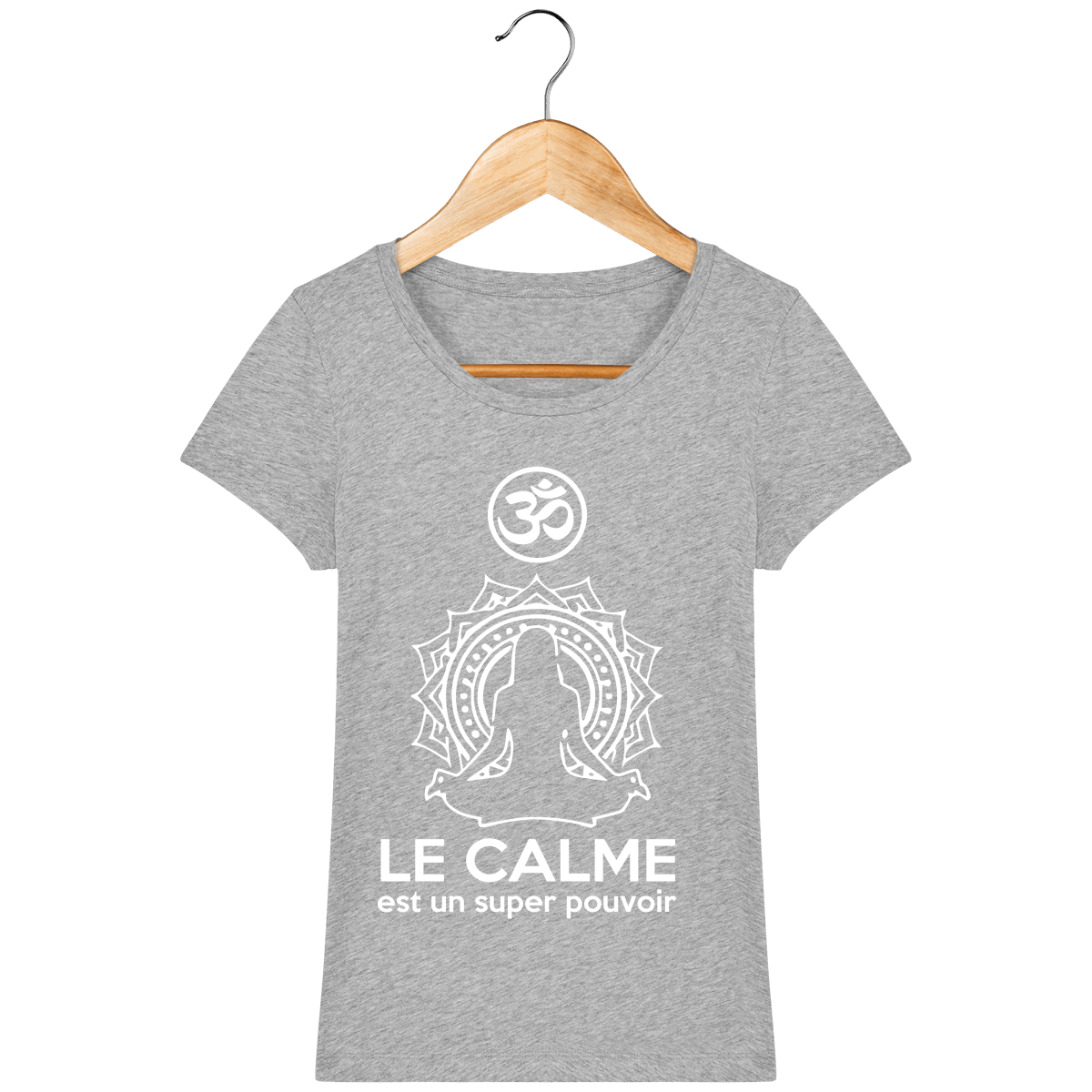 T-shirt Femme "Le Calme est un Super Pouvoir" - 6 couleurs disponibles