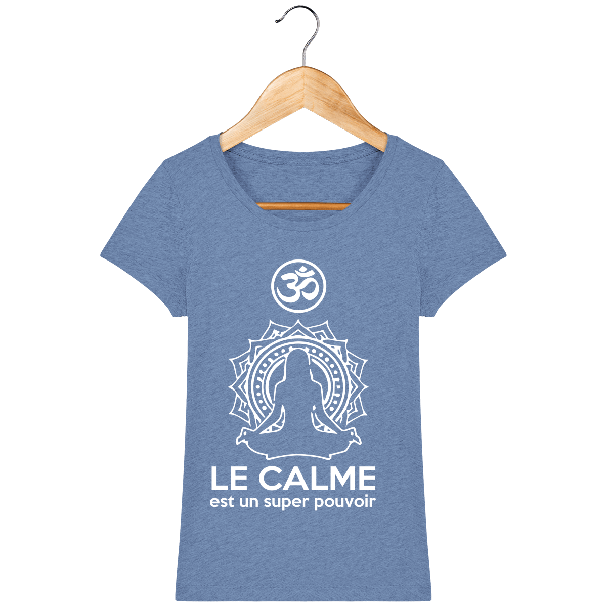 T-shirt Femme "Le Calme est un Super Pouvoir" - 6 couleurs disponibles