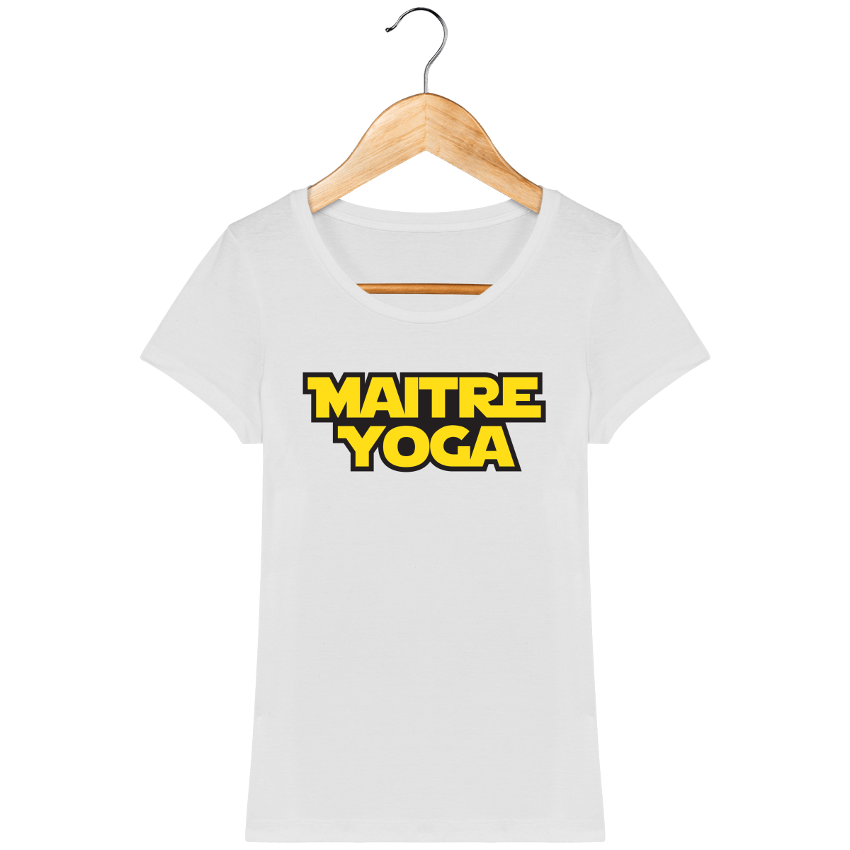 T-shirt Femme "Maitre Yoga" - 6 couleurs disponibles