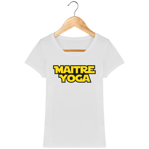 T-shirt Femme "Maitre Yoga" - 6 couleurs disponibles