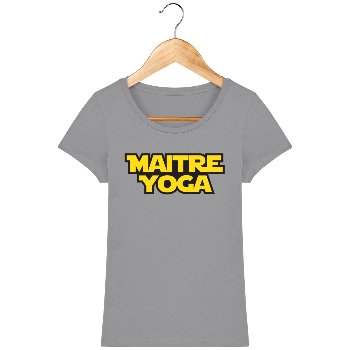 T-shirt Femme "Maitre Yoga" - 6 couleurs disponibles