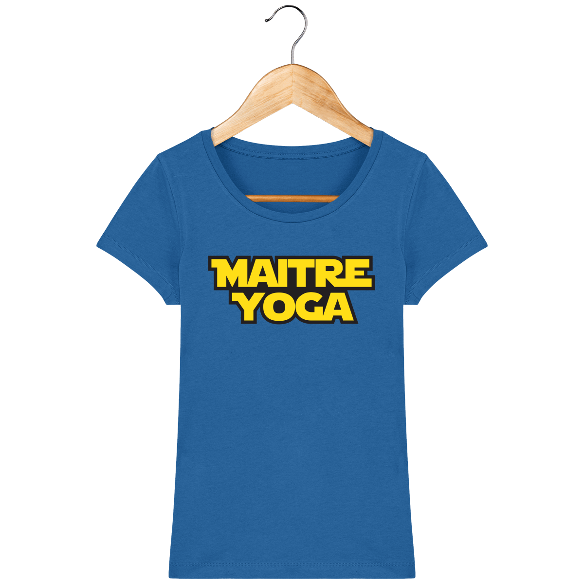 T-shirt Femme "Maitre Yoga" - 6 couleurs disponibles