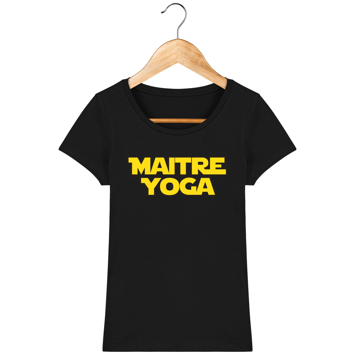 T-shirt Femme "Maitre Yoga" - 6 couleurs disponibles