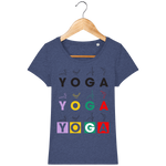 T-shirt Femme "Yoga Asanas"