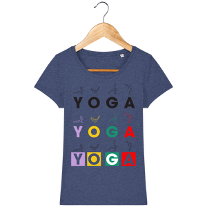 T-shirt Femme "Yoga Asanas"