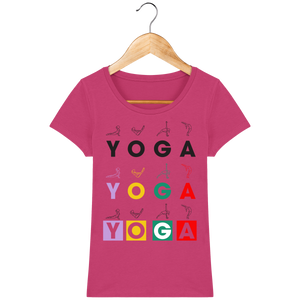 T-shirt Femme "Yoga Asanas"