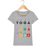 T-shirt Femme "Yoga Asanas"