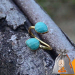 Bague "Bienveillance" en Amazonite