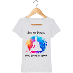 T-Shirt Femme "Créons le monde"