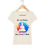 T-Shirt Femme "Créons le monde"