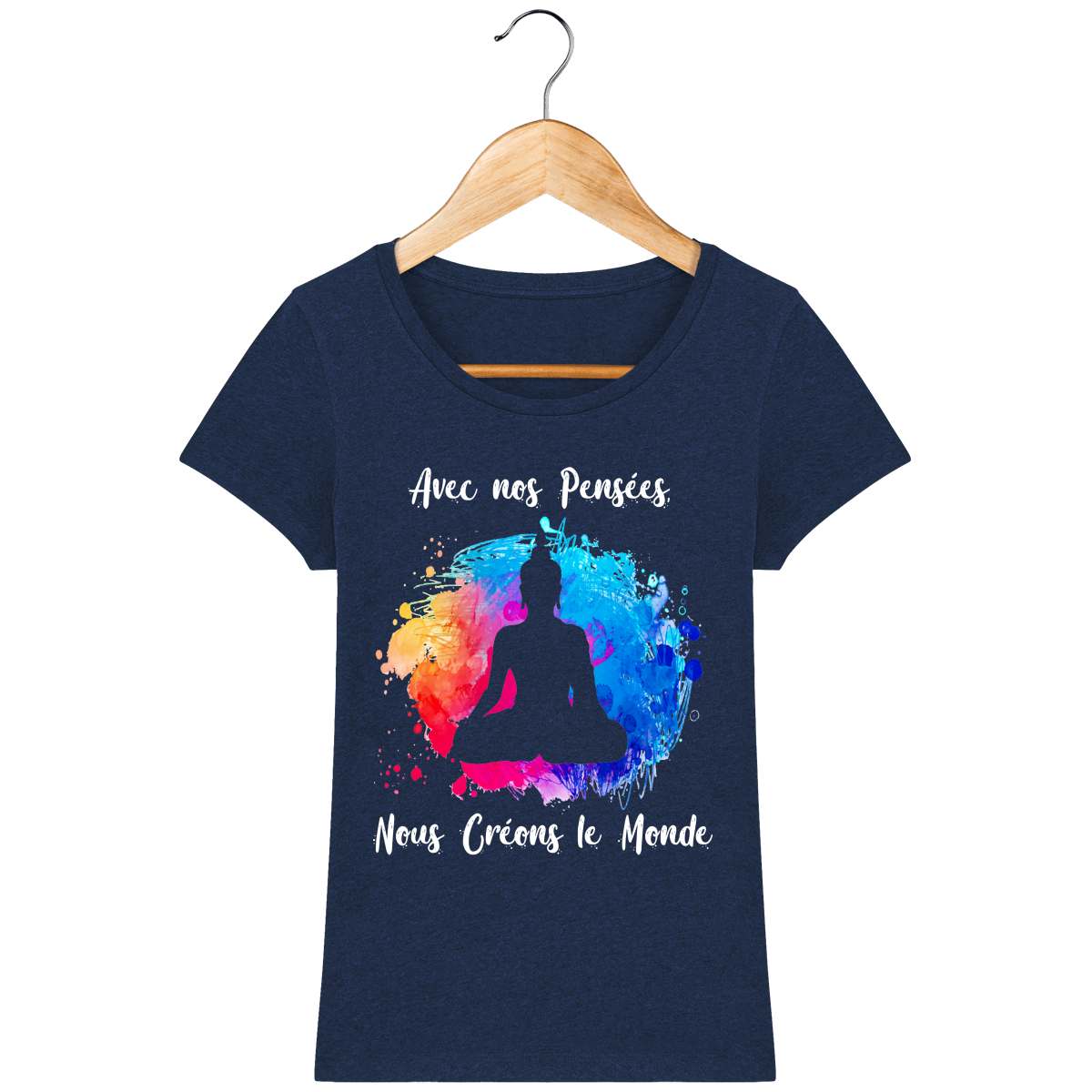 T-Shirt Femme "Créons le monde"