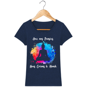 T-Shirt Femme "Créons le monde"