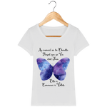 T-Shirt Femme "Transformation du Papillon"