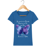 T-Shirt Femme "Transformation du Papillon"