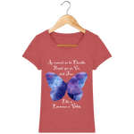 T-Shirt Femme "Transformation du Papillon"