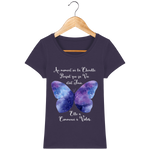 T-Shirt Femme "Transformation du Papillon"