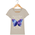 T-Shirt Femme "Transformation du Papillon"