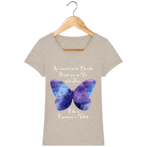 T-Shirt Femme "Transformation du Papillon"