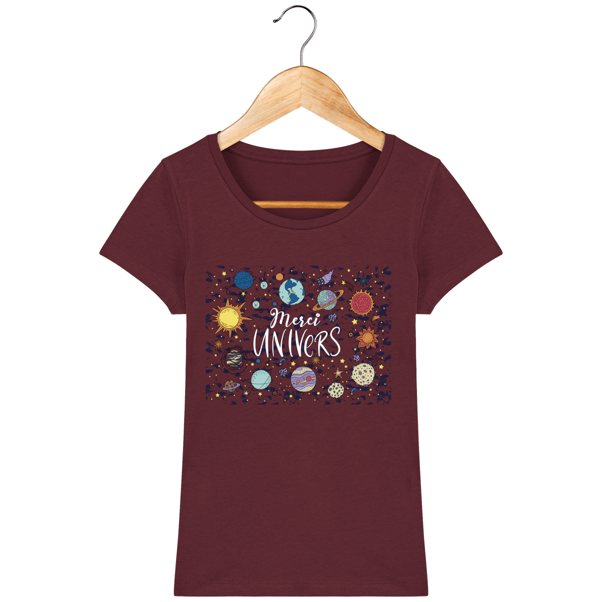 T-Shirt Femme "Merci Univers"