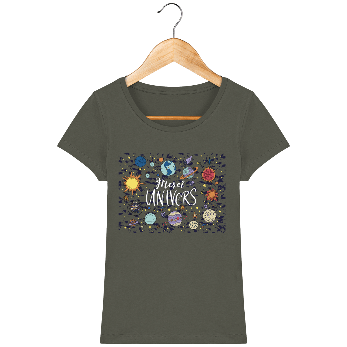 T-Shirt Femme "Merci Univers"