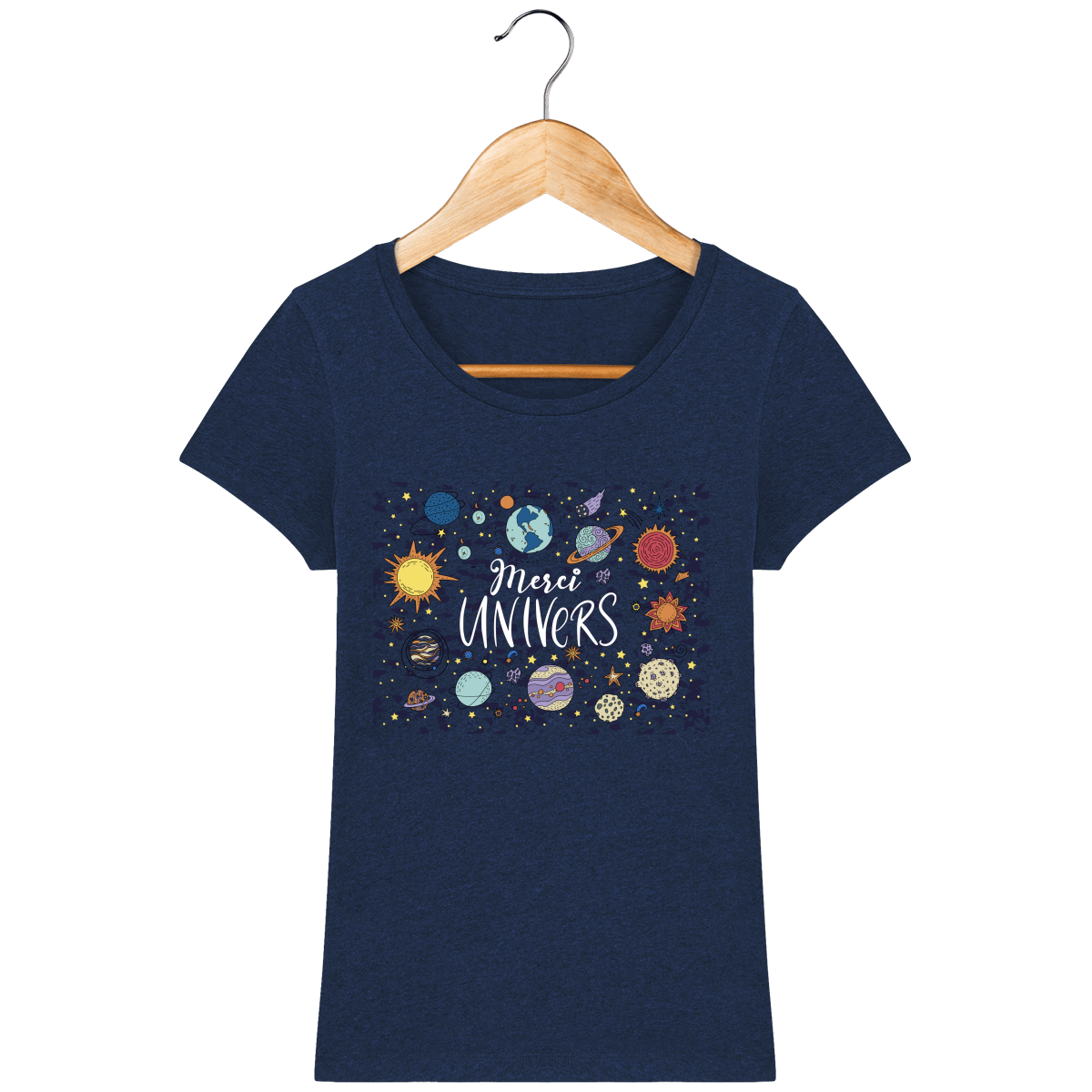 T-Shirt Femme "Merci Univers"