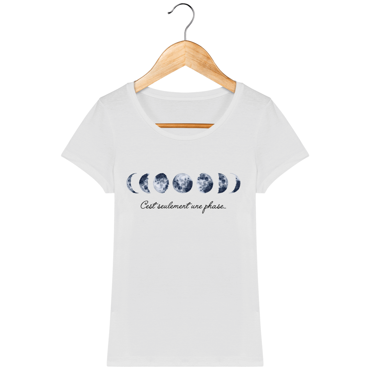 T-Shirt Femme "Phases de la Lune"