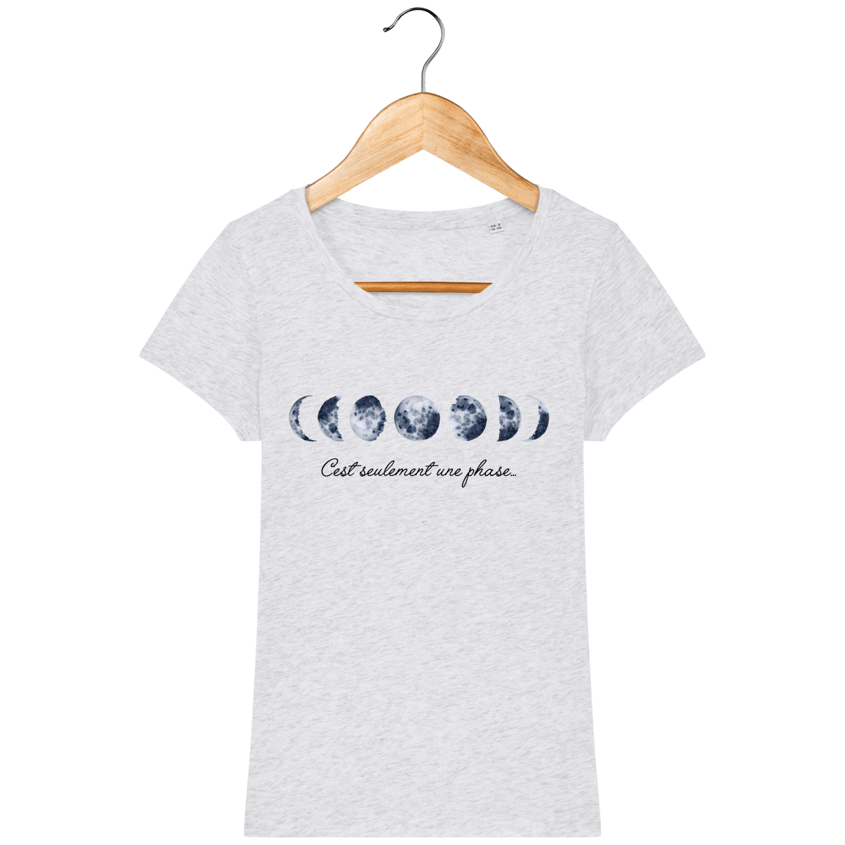 T-Shirt Femme "Phases de la Lune"