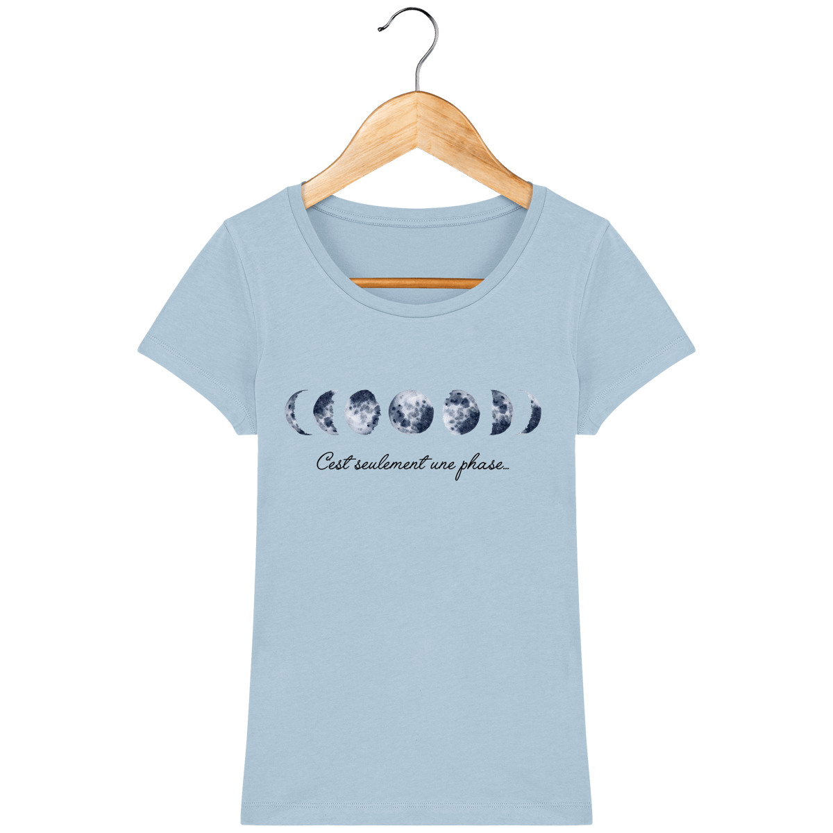 T-Shirt Femme "Phases de la Lune"