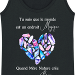 Débardeur Femme "La Magie de Mère Nature"