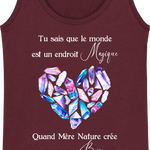 Débardeur Femme "La Magie de Mère Nature"