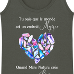 Débardeur Femme "La Magie de Mère Nature"