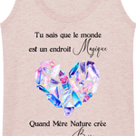 Débardeur Femme "La Magie de Mère Nature"